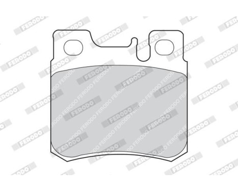 Brake Pad Set, disc brake PREMIER ECO FRICTION FDB644 Ferodo, Image 3