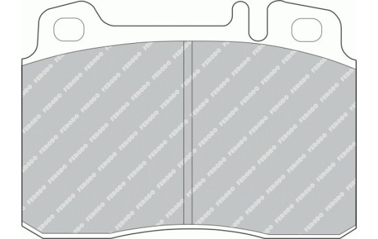 Brake Pad Set, disc brake PREMIER ECO FRICTION FDB646 Ferodo, Image 2