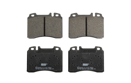 Brake Pad Set, disc brake PREMIER ECO FRICTION FDB646 Ferodo