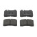 Brake Pad Set, disc brake PREMIER ECO FRICTION FDB646 Ferodo, Thumbnail 3