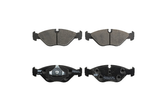 Brake Pad Set, disc brake PREMIER ECO FRICTION FDB670 Ferodo