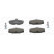 Brake Pad Set, disc brake PREMIER ECO FRICTION FDB676 Ferodo, Thumbnail 2