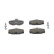 Brake Pad Set, disc brake PREMIER ECO FRICTION FDB676 Ferodo, Thumbnail 2
