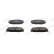 Brake Pad Set, disc brake PREMIER ECO FRICTION FDB678 Ferodo, Thumbnail 3