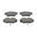 Brake Pad Set, disc brake PREMIER ECO FRICTION FDB686 Ferodo, Thumbnail 4