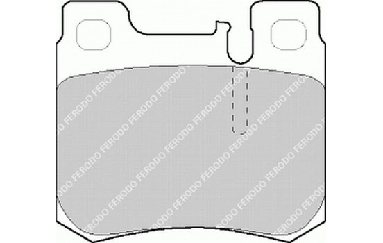 Brake Pad Set, disc brake PREMIER ECO FRICTION FDB693 Ferodo, Image 2