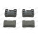 Brake Pad Set, disc brake PREMIER ECO FRICTION FDB693 Ferodo, Thumbnail 4