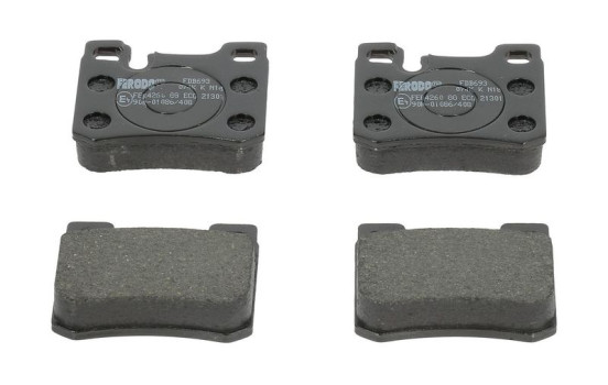 Brake Pad Set, disc brake PREMIER ECO FRICTION FDB693 Ferodo, Image 3