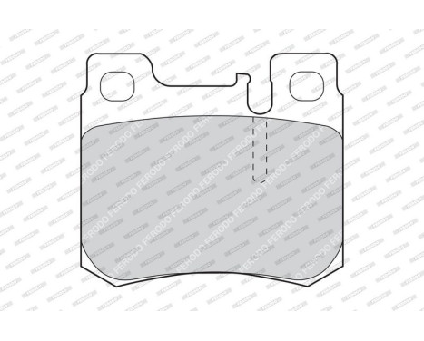 Brake Pad Set, disc brake PREMIER ECO FRICTION FDB693 Ferodo, Image 4