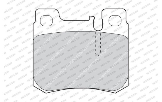 Brake Pad Set, disc brake PREMIER ECO FRICTION FDB693 Ferodo, Image 4