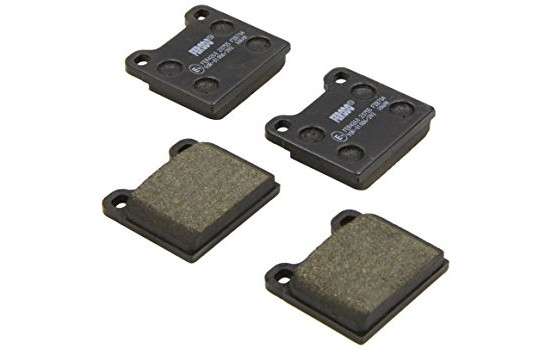 Brake Pad Set, disc brake PREMIER ECO FRICTION FDB704 Ferodo