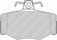 Brake Pad Set, disc brake PREMIER ECO FRICTION FDB707 Ferodo