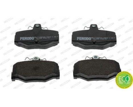 Brake Pad Set, disc brake PREMIER ECO FRICTION FDB707 Ferodo, Image 2