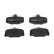 Brake Pad Set, disc brake PREMIER ECO FRICTION FDB707 Ferodo, Thumbnail 2