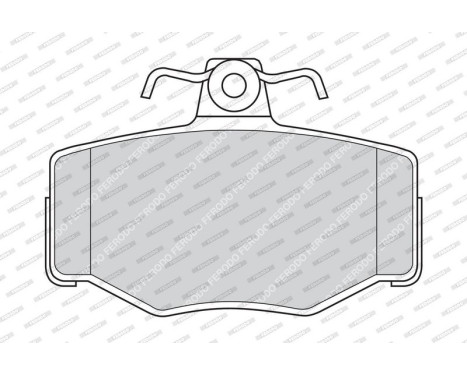 Brake Pad Set, disc brake PREMIER ECO FRICTION FDB707 Ferodo, Image 3