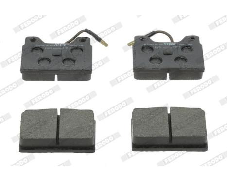 Brake Pad Set, disc brake PREMIER ECO FRICTION FDB71 Ferodo, Image 3