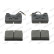 Brake Pad Set, disc brake PREMIER ECO FRICTION FDB71 Ferodo, Thumbnail 3