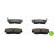 Brake Pad Set, disc brake PREMIER ECO FRICTION FDB712 Ferodo, Thumbnail 2