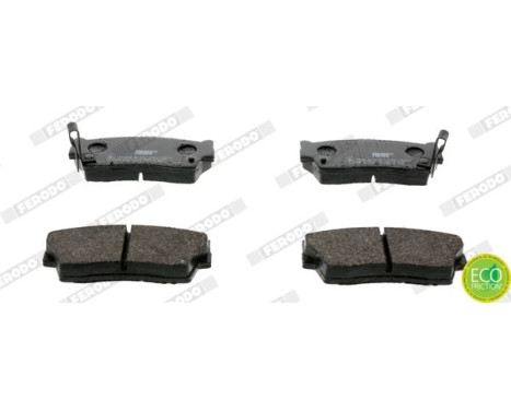 Brake Pad Set, disc brake PREMIER ECO FRICTION FDB712 Ferodo, Image 3