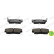 Brake Pad Set, disc brake PREMIER ECO FRICTION FDB712 Ferodo, Thumbnail 3