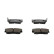 Brake Pad Set, disc brake PREMIER ECO FRICTION FDB712 Ferodo, Thumbnail 2