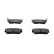 Brake Pad Set, disc brake PREMIER ECO FRICTION FDB712 Ferodo, Thumbnail 2