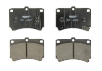 Brake Pad Set, disc brake PREMIER ECO FRICTION FDB715 Ferodo