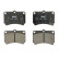 Brake Pad Set, disc brake PREMIER ECO FRICTION FDB715 Ferodo