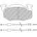 Brake Pad Set, disc brake PREMIER ECO FRICTION FDB719 Ferodo, Thumbnail 2