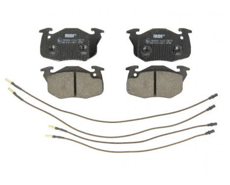 Brake Pad Set, disc brake PREMIER ECO FRICTION FDB719 Ferodo