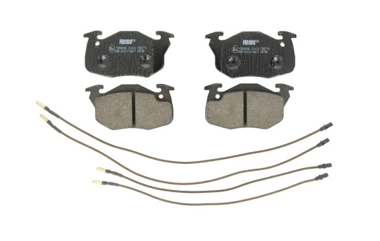 Brake Pad Set, disc brake PREMIER ECO FRICTION FDB719 Ferodo