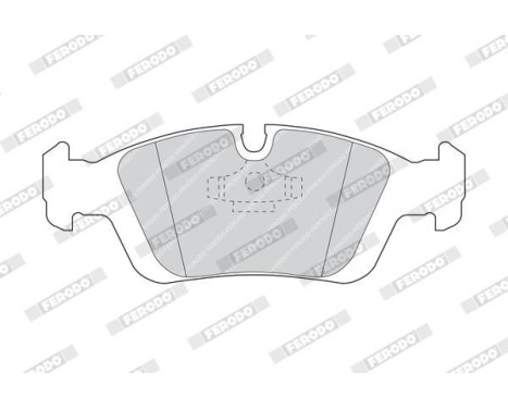 Brake Pad Set, disc brake PREMIER ECO FRICTION FDB725 Ferodo, Image 3