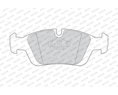 Brake Pad Set, disc brake PREMIER ECO FRICTION FDB725 Ferodo, Image 3