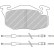 Brake Pad Set, disc brake PREMIER ECO FRICTION FDB729 Ferodo, Thumbnail 2