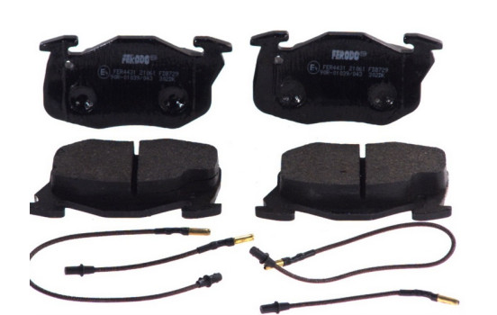Brake Pad Set, disc brake PREMIER ECO FRICTION FDB729 Ferodo