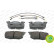 Brake Pad Set, disc brake PREMIER ECO FRICTION FDB729 Ferodo, Thumbnail 3