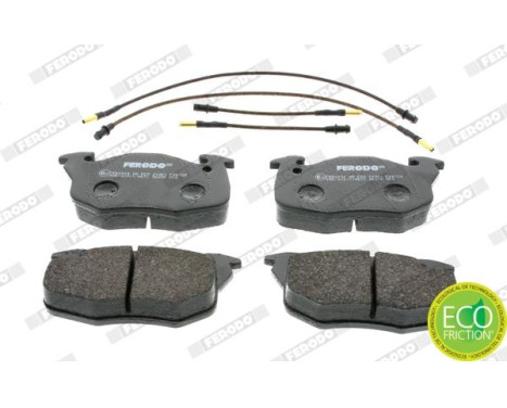 Brake Pad Set, disc brake PREMIER ECO FRICTION FDB729 Ferodo, Image 4