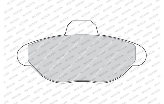 Brake Pad Set, disc brake PREMIER ECO FRICTION FDB749 Ferodo, Image 4