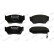 Brake Pad Set, disc brake PREMIER ECO FRICTION FDB763 Ferodo, Thumbnail 4