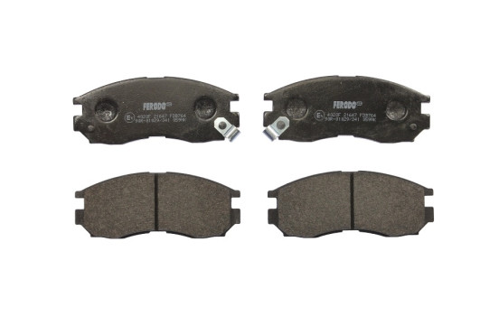 Brake Pad Set, disc brake PREMIER ECO FRICTION FDB764 Ferodo