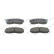 Brake Pad Set, disc brake PREMIER ECO FRICTION FDB764 Ferodo, Thumbnail 2