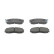 Brake Pad Set, disc brake PREMIER ECO FRICTION FDB764 Ferodo, Thumbnail 2