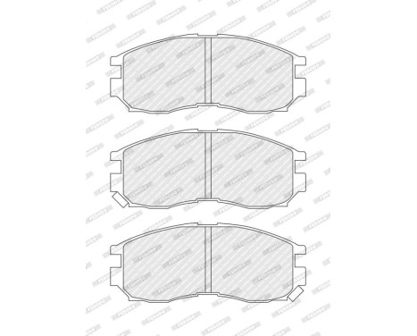 Brake Pad Set, disc brake PREMIER ECO FRICTION FDB764 Ferodo, Image 3