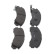 Brake Pad Set, disc brake PREMIER ECO FRICTION FDB765 Ferodo, Thumbnail 6