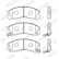 Brake Pad Set, disc brake PREMIER ECO FRICTION FDB765 Ferodo, Thumbnail 3