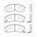 Brake Pad Set, disc brake PREMIER ECO FRICTION FDB765 Ferodo, Thumbnail 3
