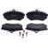 Brake Pad Set, disc brake PREMIER ECO FRICTION FDB775 Ferodo