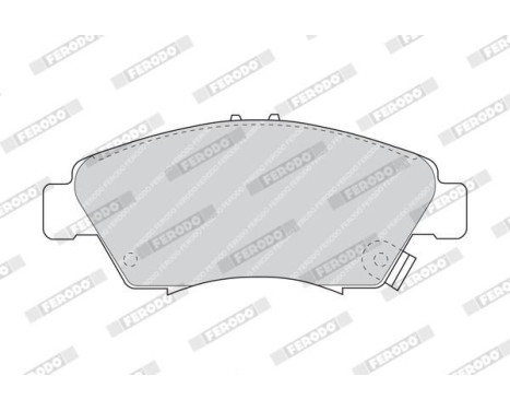 Brake Pad Set, disc brake PREMIER ECO FRICTION FDB776 Ferodo, Image 3