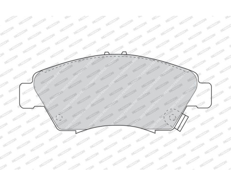 Brake Pad Set, disc brake PREMIER ECO FRICTION FDB776 Ferodo, Image 3