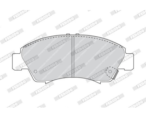 Brake Pad Set, disc brake PREMIER ECO FRICTION FDB777 Ferodo, Image 3